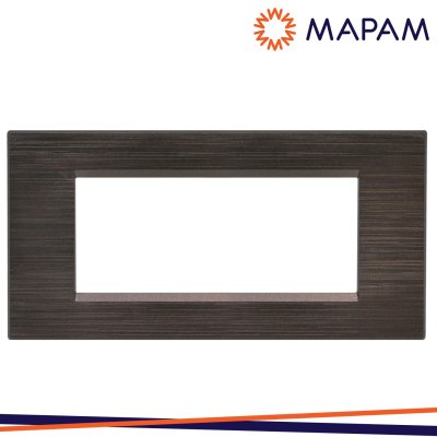 PLACCA TECNOPOLIMERO SPAZZOLATO 8007SL-7 ART 7P T.D.M.
