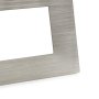 PLACCA TECNOPOLIMERO SPAZZOLATO M5004SL-4 JOY 4P SABBIA