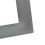PLACCA TECNOPOLIMERO SPAZZOLATO M5006SL-8 JOY 6P GRIGIO