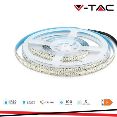 LED STRISCIA SMD2835 240 LEDS HIGH LUMEN 6400K IP20
