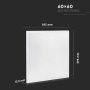 LED PANNELLO 40W 600 X 600 MM 6400K INCL DRIVER