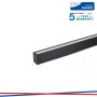 LED SOSPENSIONE LINEARE SAMSUNG CHIP 40W  CORPO NERO 4000K 1200X35X67MM