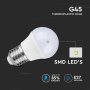 LED LAMPADINA SAMSUNG CHIP 6.5W E27 G45 PLASTICA 6000K
