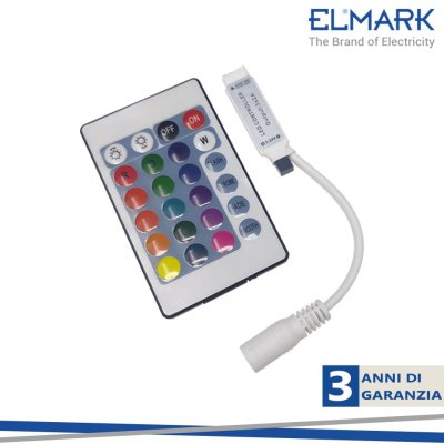 RGB CONTROLLER FOR LED STRIP  3X2A(24W) 12VDC