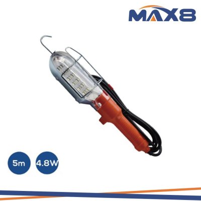 LAMPADA DA LAVORO LED 4,8W 400LM CAVO DA 5MT PLUG