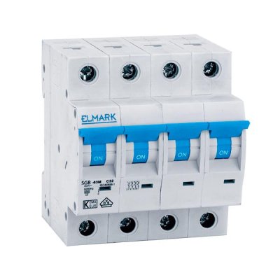 INTERRUTTORE AUTOMATICO C64N   4P 6KA C40A CURVA C