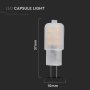 LED LAMPADINA SAMSUNG CHIP G4 1.1W PLASTICA 3000K
