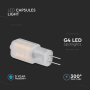 LED LAMPADINA SAMSUNG CHIP G4 1.1W PLASTICA 3000K