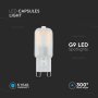 LED LAMPADINA SAMSUNG CHIP G9 2.2W PLASTICA 4000K