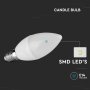 LED LAMPADINA 4.5W E14 CANDELA 3000K