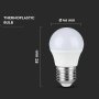 LED LAMPADINA 4.5W E27 G45 3000K