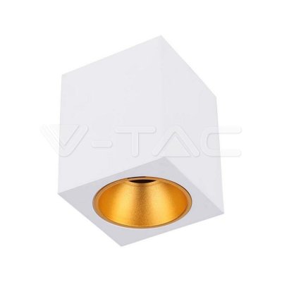 SURFACE MOUNTED GU10 FITTING QUADRATO BIANCO