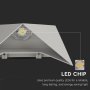 5W LED LAMPADA DA GIARDINO CORPO GRIGIO IP65 4000K