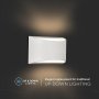 10W LED  LAMPADA DA GIARDINO BRIDGELUX CHIP CORPO BIANCO 4000K IP54