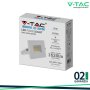 20W LED PROIETTORE SMD G2 E-SERIES CORPO BIANCO 6500K