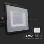 100W LED PROIETTORE SMD E-SERIES G2 CORPO NERO 6500K