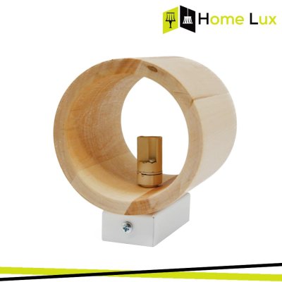 APPLIQUE WOODY ROUND G9 IN LEGNO