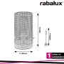 LAMPADA DA TAVOLO BOOGIE BIANCO/GOLD E14