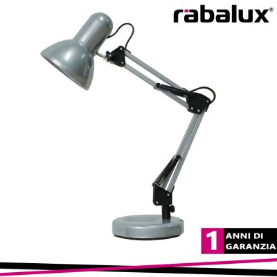 LAMPADA SAMSON DA TAVOLO E27   GRIGIO