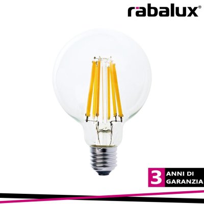 LAMPADA E27 G95 12W 4000K 2000LM FILAMENTO