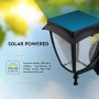 2W LED LAMPADA DA GIARDINO SOLARE CORPO NERO 3000K, 6000K IP44
