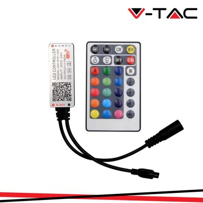 WIFI CONTROLLER CON TELECOMANDO 3 IN 1 RGB 28 BUTTONS