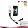 WIFI CONTROLLER CON TELECOMANDO 3 IN 1 RGB 24 BUTTONS