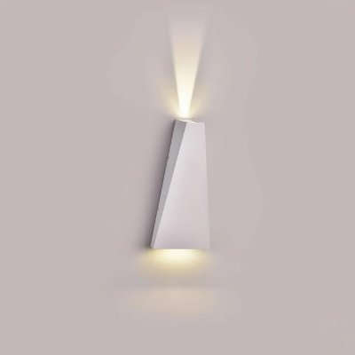 6W LED LAMPADA DA PARETE CORPO BIANCOIP65 3000K