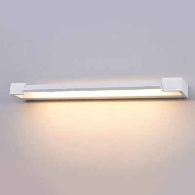16W LED LAMPADA DA PARETE CORPO BIANCO IP44 4000K