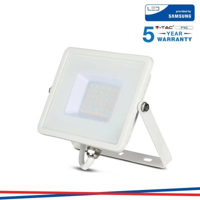 30W LED PROIETTORE SMD SAMSUNG CHIP CORPO BIANCO3000K