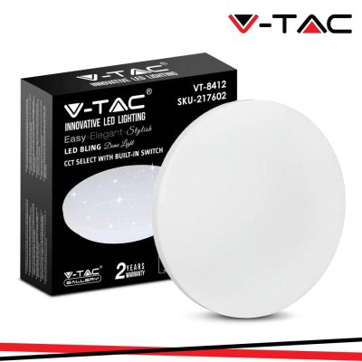 12W LED DOME LIGHT STARRY COVER COLOR CHANGING 3 IN 1