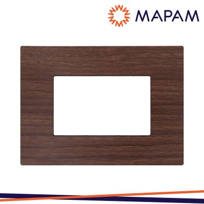 PLACCA TECNOPOLIMERO SPAZZOLATO M5003SL-3 JOY 3P CILIEGIO MTX