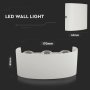 5W LED LAMPADA DA PARETE 3000K BIANCO SABBIA