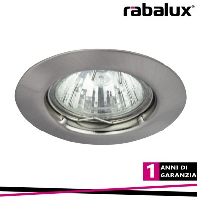 SPOT RELIGHT FIX GU5.3, 12V, SATIN CHROME