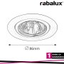 SPOT RELIGHT ROUND ADJ GU5.3  , 12V, WHITE