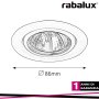 SPOT RELIGHT ROUND ADJ.. GU5.3, 12V, SATIN CHROME