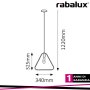 LEVI, MINIMALIST STYLE PENDANT E27