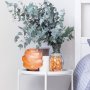 FLORES, SALTLAMP, BROWN,  E14 1X15W LIGHTSOURCE INCL., WITH