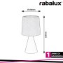 NALANI, VELVET TABLE LAMP, BEIGE, E14 1XMAX40W, CABLE COLOR