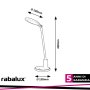 TEKLA, METAL LED TABLE LAMP, WHITE, BUILT-IN LED 10W 700LM D