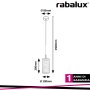 CALLIA, METAL PENDANT LAMP, E14 1X MAX 25W, GREY