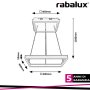 QUADRO, LED PENDANT LAMP,MATT BLACK, BUILT-IN LED 60W 1670LM