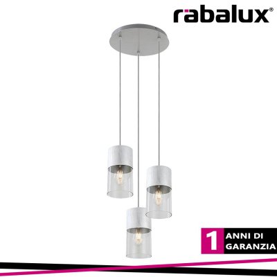 ZELKOVA, INDOOR PENDANT LAMP, E27 3X MAX 40W, D28XH120CM, BR