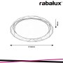 ARCADIA, CEILING LAMP, GREY,  BUILT-IN LED 48W 3360LM 3000K,