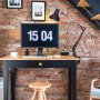 ARNO, WRITING DESK LAMP, WITH CLAMP, H70CM