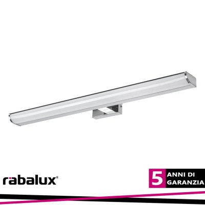 EVRON, BATHROOM WALL LAMP, CHROME, BUILT-IN LED 13,5W 1080LM EVRON, BATHROOM WALL LAMP, CHROME, BUILT-IN LED 13,5W 1080LM