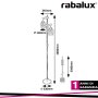 FABIAN, INDOOR METAL-WOOD FLOOR LAMP, E27 2X MAX 40W, MATT B