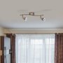 NORMAN, SPOT, 2 LIGHTS, LIGHT SOURCE NOT INCL.