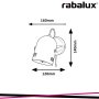 MINUET SPOT E14 MAX 15W , WITH PULL SWITCH, DESIGNED BY RABA