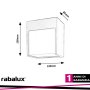 BALIMO, LED WALL LAMP,WHITE ALUMINIUM HOUSING WITH OPAL PLAS